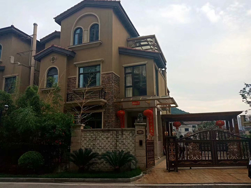 张瀚栩老师应邀福主到江西省萍乡市上栗县碧桂圆指点别墅风水 - 深圳